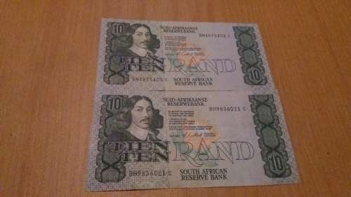 ** 2 Nice CL Stals R10 Notes. Bid Per Note to Take Both **