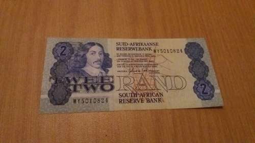** Nice De Kock R2 Replacement Note. **