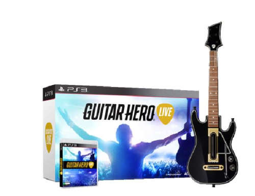 Ps3 Guitar Hero Live Guitar bundle. Only used once. Still new