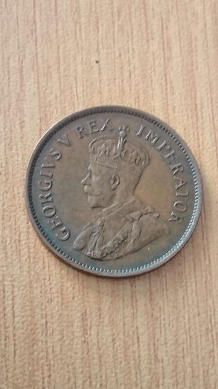 Nice Union of South Africa 1935 Half Penny