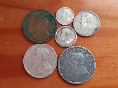**** Rare 1894 Coin Set with rare One Penny ****