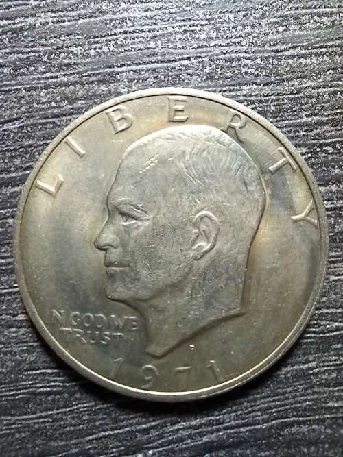 1971 USA Eisenhower 1 Dollar