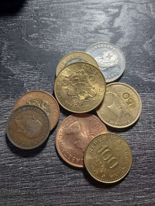 8X Mixed Coins