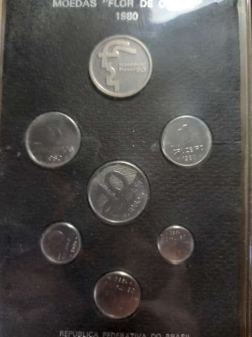 Brasil Uncirculated Coin Set. Not Seen Often