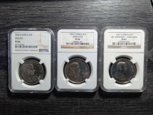 Awesome Silver Proof R1 Combo. 1965 - 1967. Please Read. Dont Miss This Scarce Set
