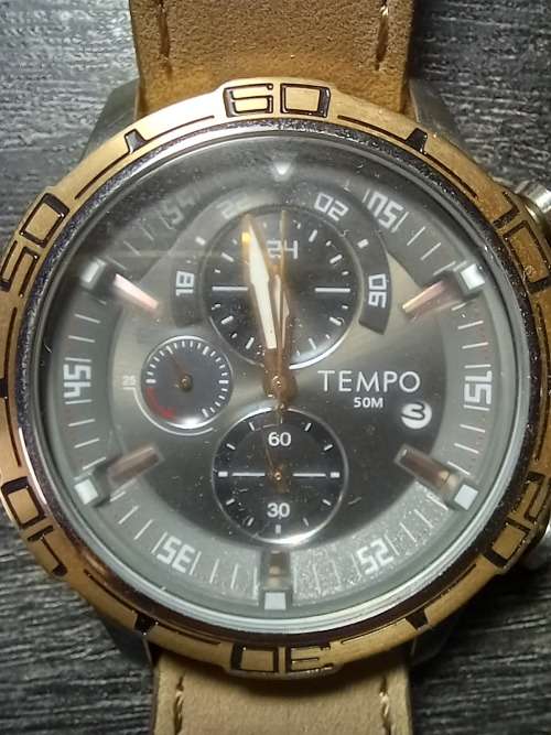 Original Beautiful Tempo Gents Wristwach. Read below