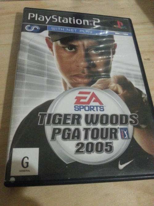 Tiger Woods PGA tour for PS2