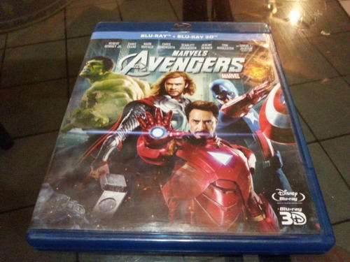 Marvels Avengers 3D Blu-Ray and normal Blu-Ray disk