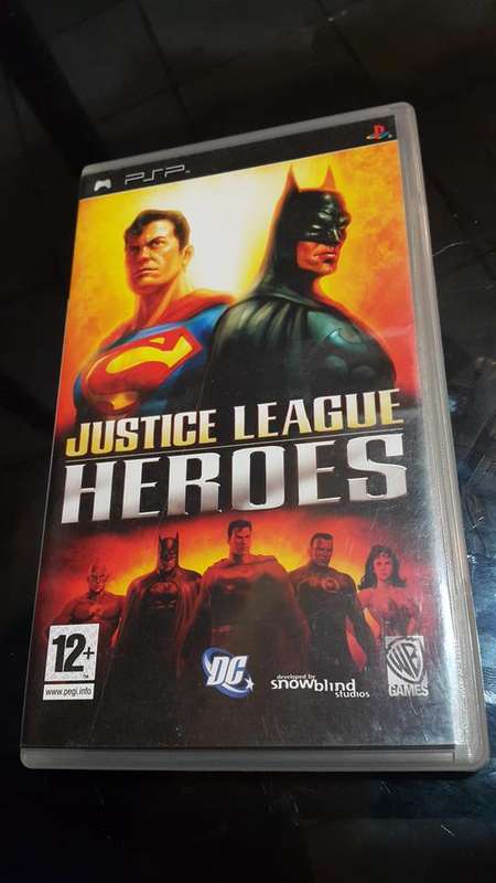 Crazy R1 - Justice Legue Heroes for PSP