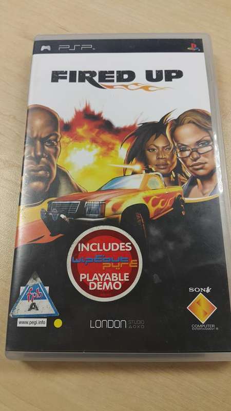 Crazy R1 - Fired Up for PSP