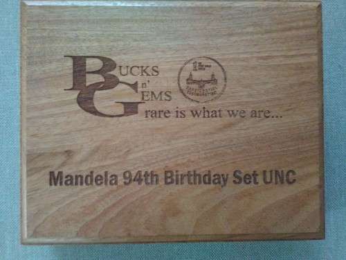 Mandela Birthday set plus 1994 South Africa Presidential Inauguration MS61,MS62 ,MS63 and AU 58