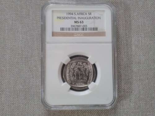 Mandela Birthday set plus 1994 South Africa Presidential Inauguration MS61,MS62 ,MS63 and AU 58