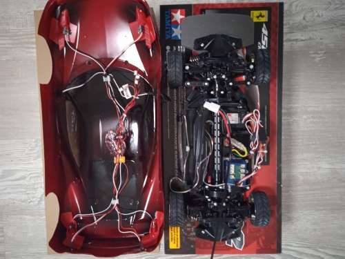TAMIYA  TT-02 CHASSIS SHAFT DRVEN 4WD REMOTE CONTROL CAR