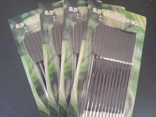 Plastic Bolts Arrows 6.5`` Metal tipped