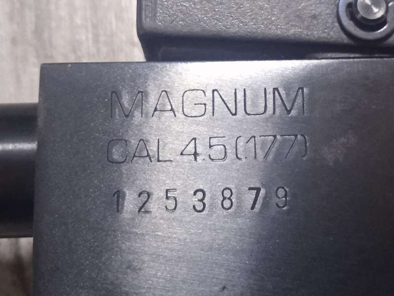 Gamo Magnum 4.5mm Pellet with bag and scope