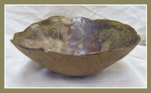 Beautiful Handmade Ironstone Bowl