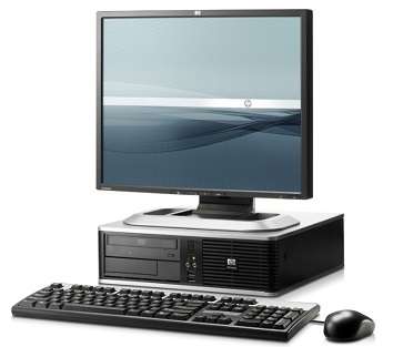 HP DC5800, intel core 2 duo 2.93,2gb,160gb,dvd writer, win 7 home premium 64 bit, 17"lcd, R1795