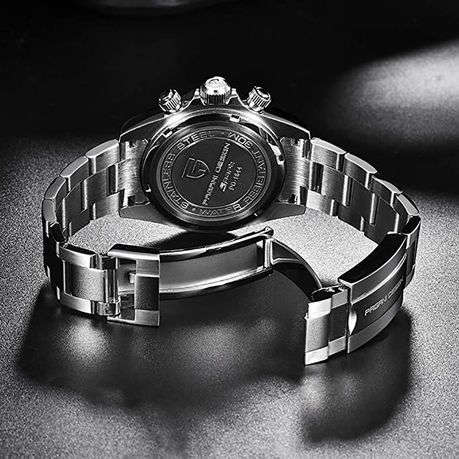 Pagani Design Formal Mens Watch With Elegant Blue and Silver Dial