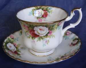 ROYAL ALBERT Celebration Cup and Saucer