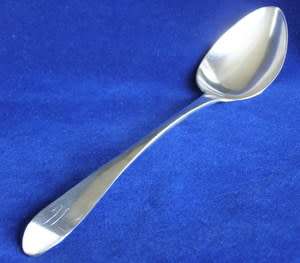 Georgian Silver SERVING SPOON - Edinburgh 1800