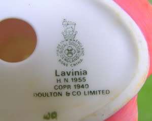ROYAL DOULTON Small Figurine - Lavinia
