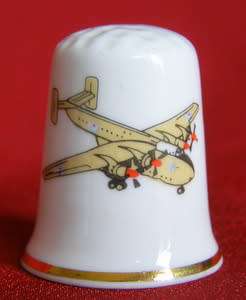 Pyramid Pottery THIMBLE - Museum Of Army Transport, Beverley