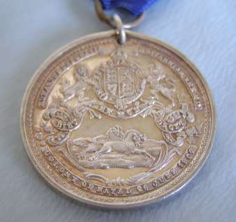 Silver MEDALLION - Coronation of King Edward VII 1902