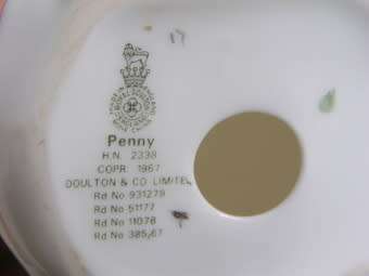 ROYAL DOULTON FIGURINE - Penny