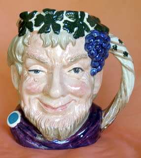 Royal Doulton LARGE CHARACTER JUG - Bacchus