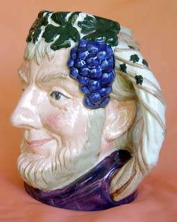 Royal Doulton LARGE CHARACTER JUG - Bacchus