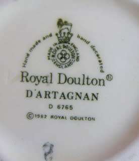Royal Doulton MINIATURE CHARACTER JUG - D'Artagnan