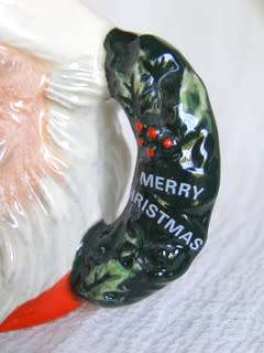 Two Royal Doulton MINIATURE CHARACTER JUGS - Santa Claus (Style 5: Wreath) & Mrs. Claus **R3900**