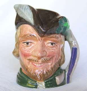 Royal Doulton MINIATURE CHARACTER JUG - Robin Hood