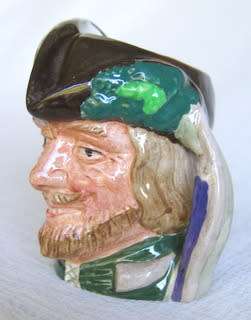 Royal Doulton MINIATURE CHARACTER JUG - Robin Hood