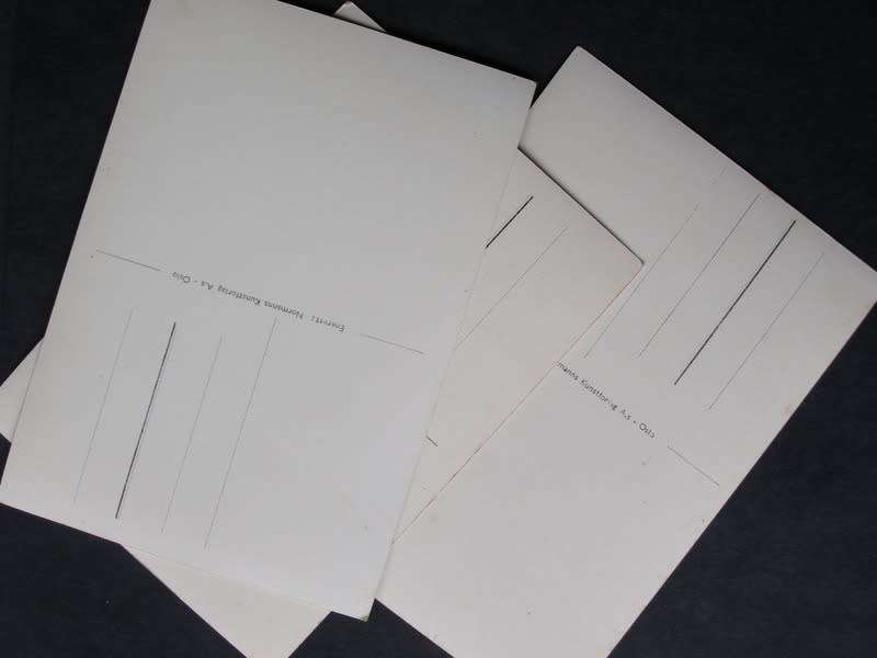 Three Norwegian POSTCARDS
