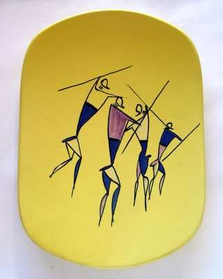 ZAALBERG Pottery Plate