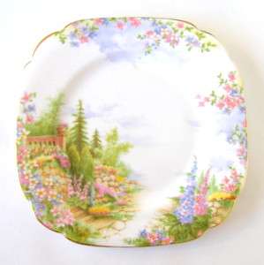 ROYAL ALBERT Kentish Rockery Teaplate
