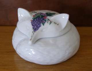 ELIZABETH ARDEN Southern Heirlooms Fox Trinket Dish