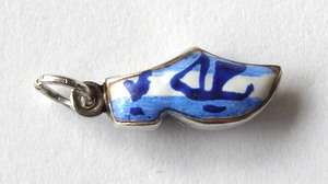 SILVER CHARM - Enamel-Painted Clog