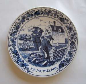 DELFT Plate - De Metselaar
