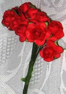 CLEARANCE SALE!!!!! Beautifull Red flowers (12 Pack)