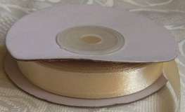 Cream/Beige satin Ribbon