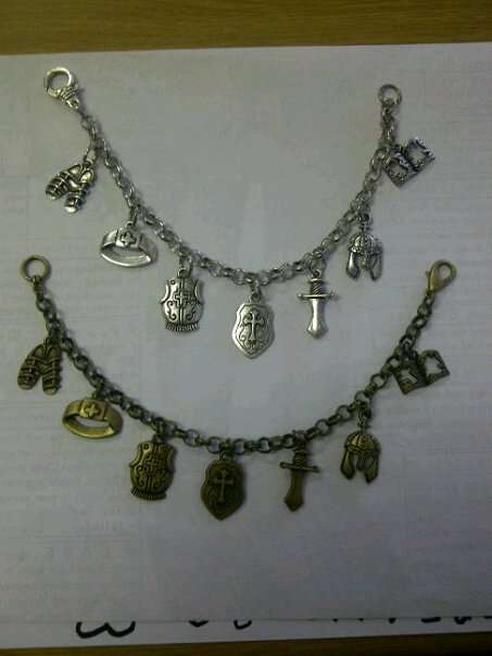 Armour of God (Silver and Antique brass)