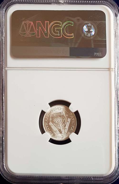++Stunning 1943 3d NGC Graded MS62++