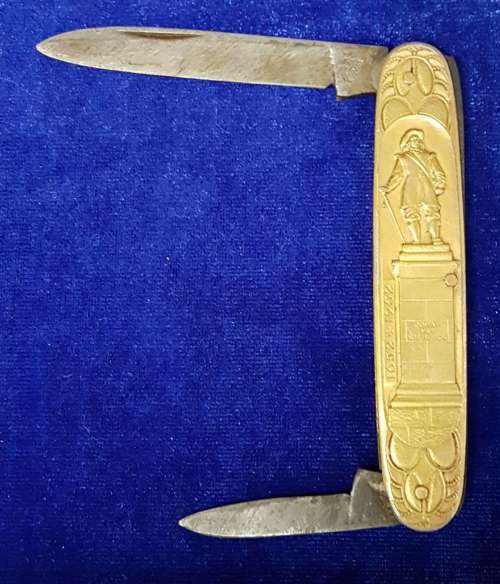 ++ Stunning Jowika Solingen Germany Johan van Riebeeck Pocket Knife, Very Nice detail  ++