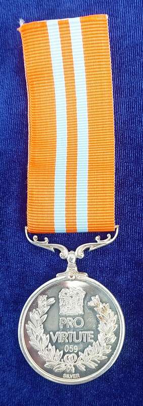 - Pro Virtute (Full Size) Medal, Nr 059 -