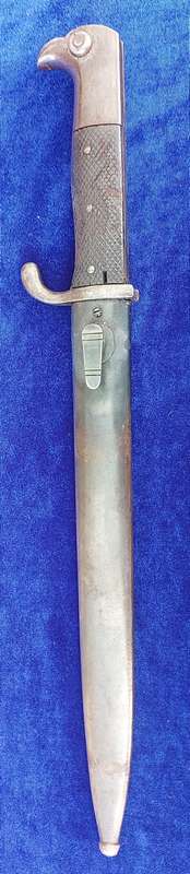 - Matching Numbers German Erfurt KS98 Sawback Bayonet & Sheath (KS9733)-