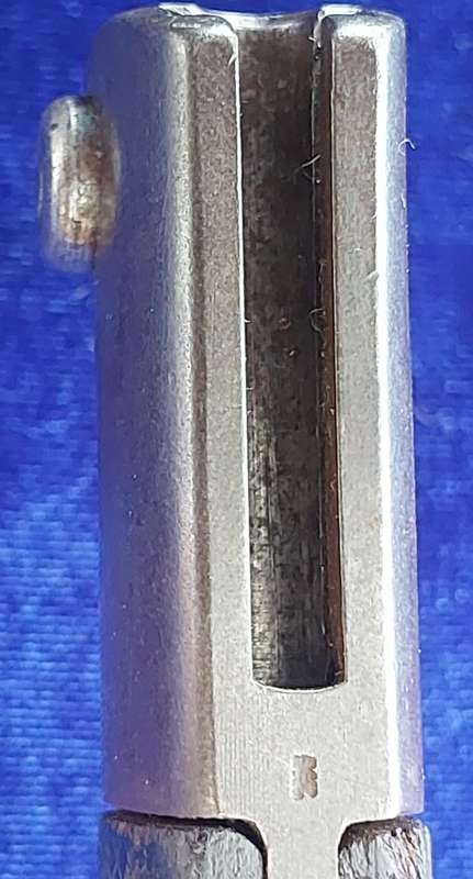 - Matching Numbers German Erfurt KS98 Sawback Bayonet & Sheath (KS9733)-