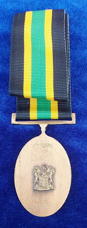 - Apla Bronze for 10 Years Service Medal (Full Size) (Nr 456)-