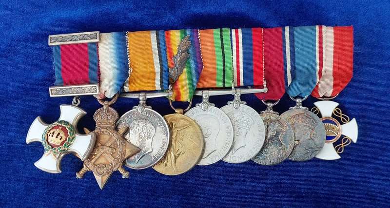 - A Great War D.S.O Group of Nine to Brigadier K.F. Dunsterville, Royal Artillery -